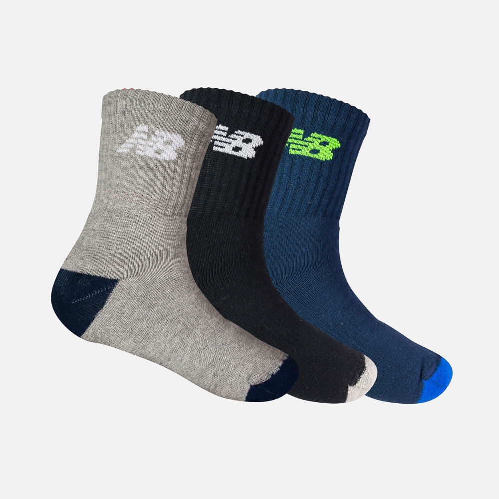 Meia Kit 3 Pares Atoal-Cano Alto Infantil