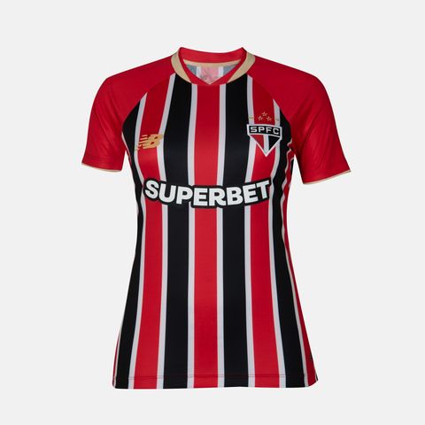 Camisa Torcedor Away Spfc 2025 Feminina — New Balance