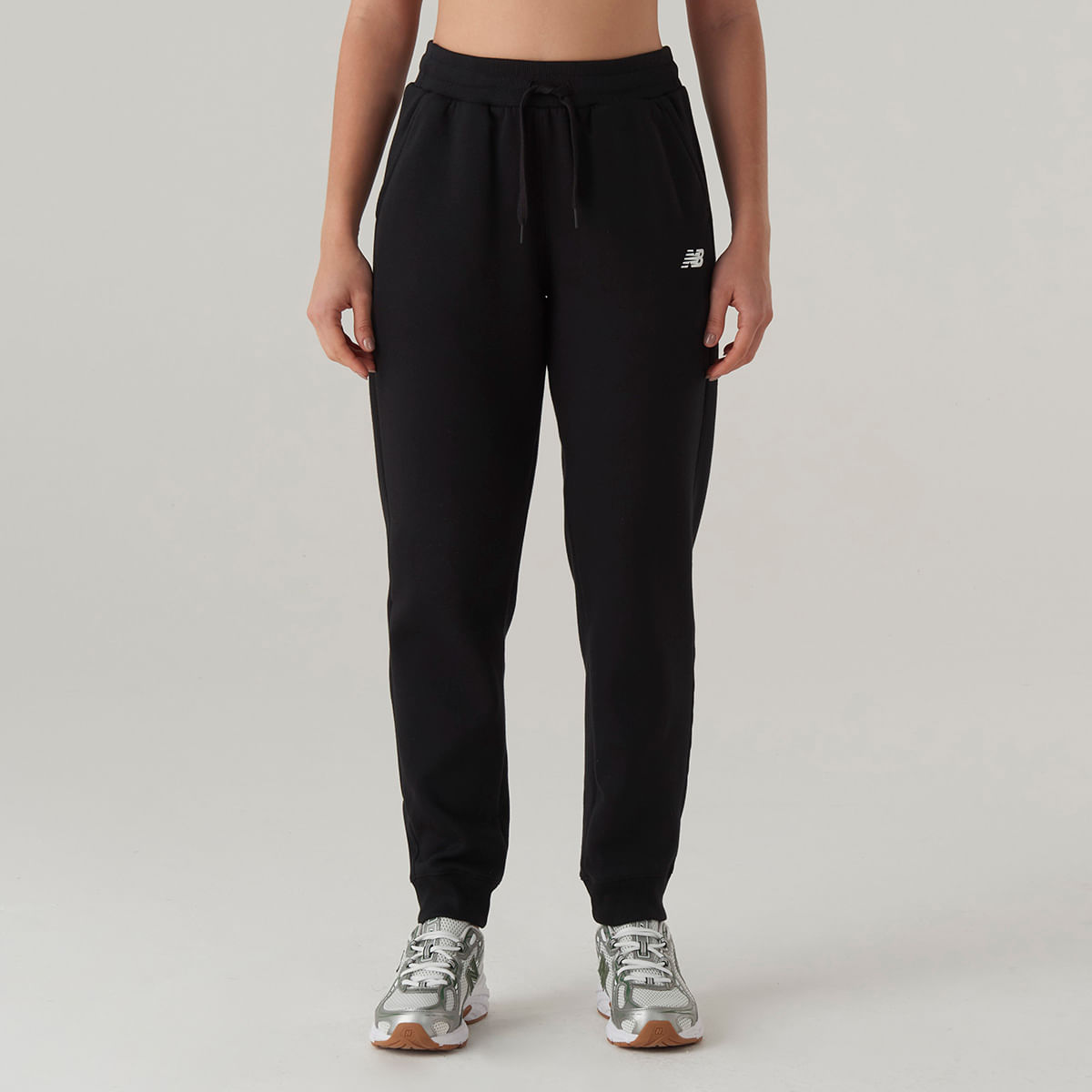 Calça Com Felpa Essentials Feminina
