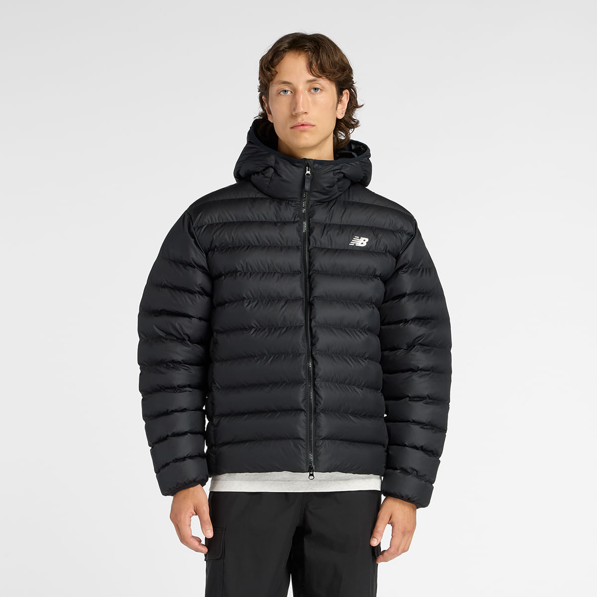 Jaqueta Hooded Puffer Masculina