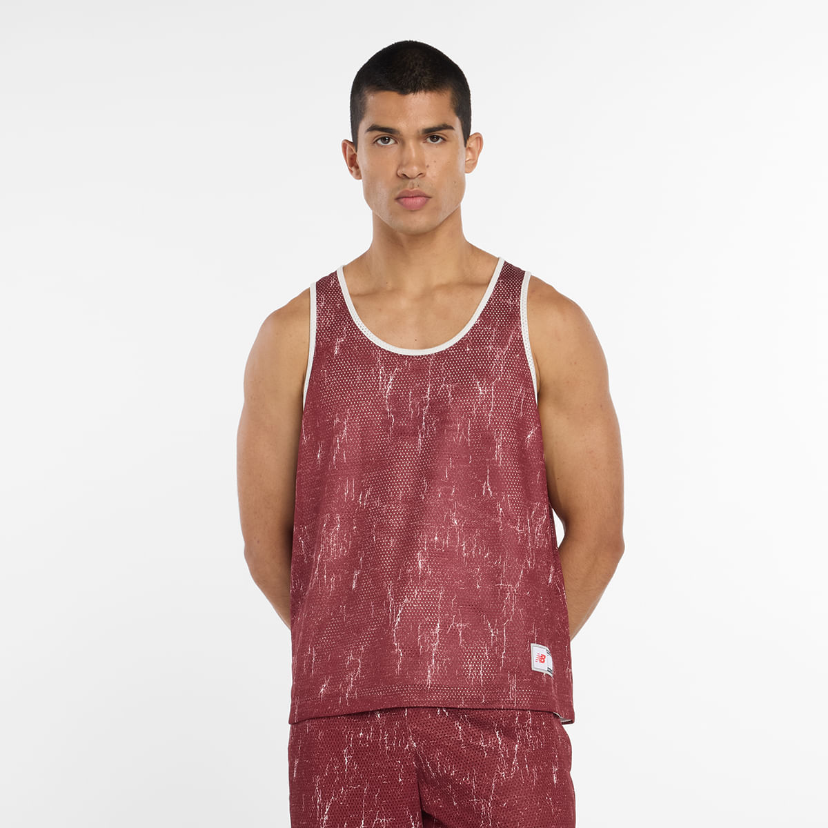 Regata Reversível Nb Hoops In Game Masculina