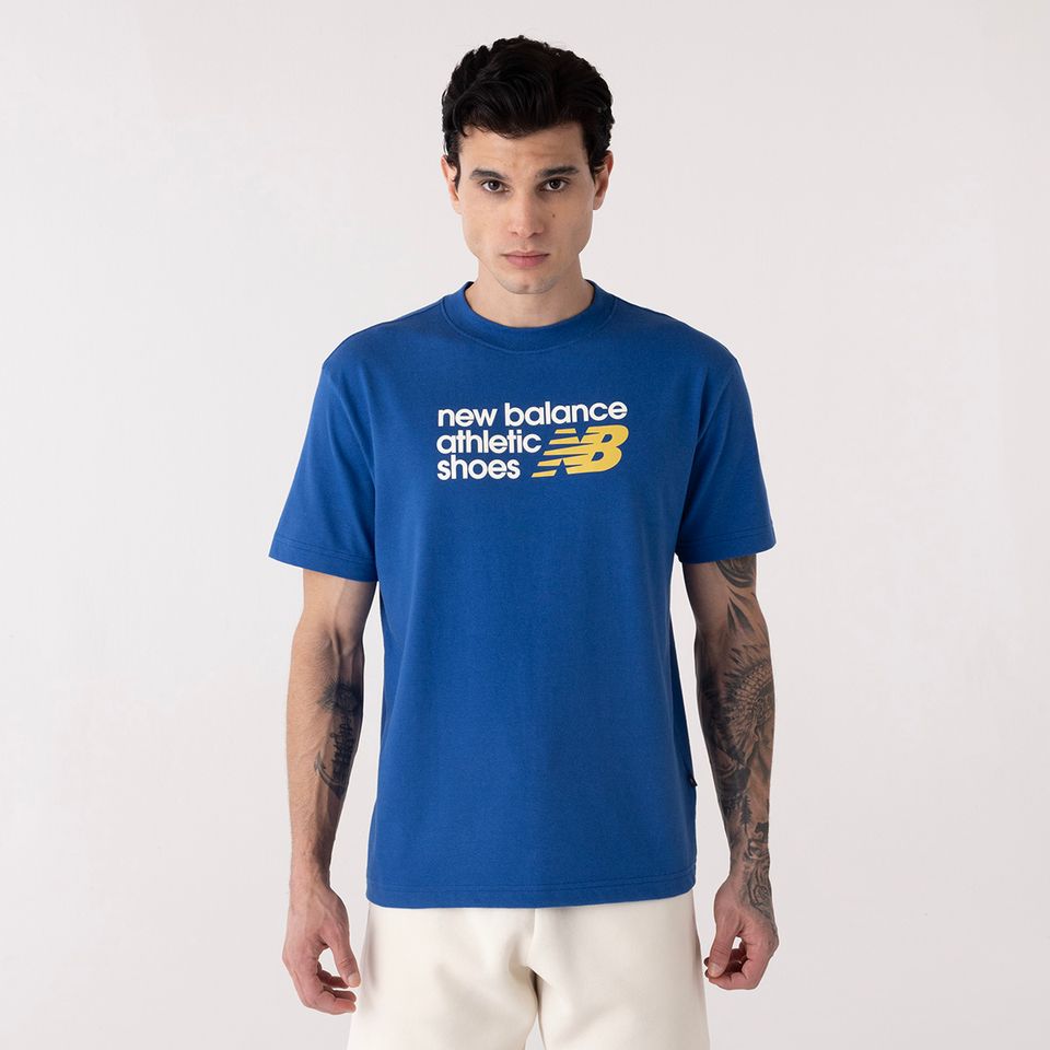 Camiseta Athletics Relaxed Premium Chest Logo Masculina