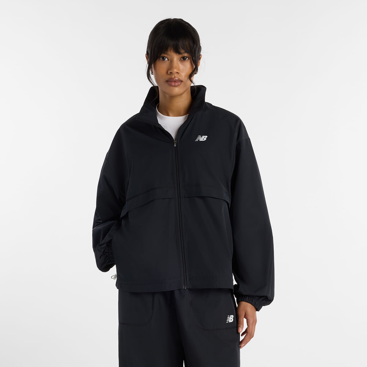 Jaqueta Trackside Woven Feminina