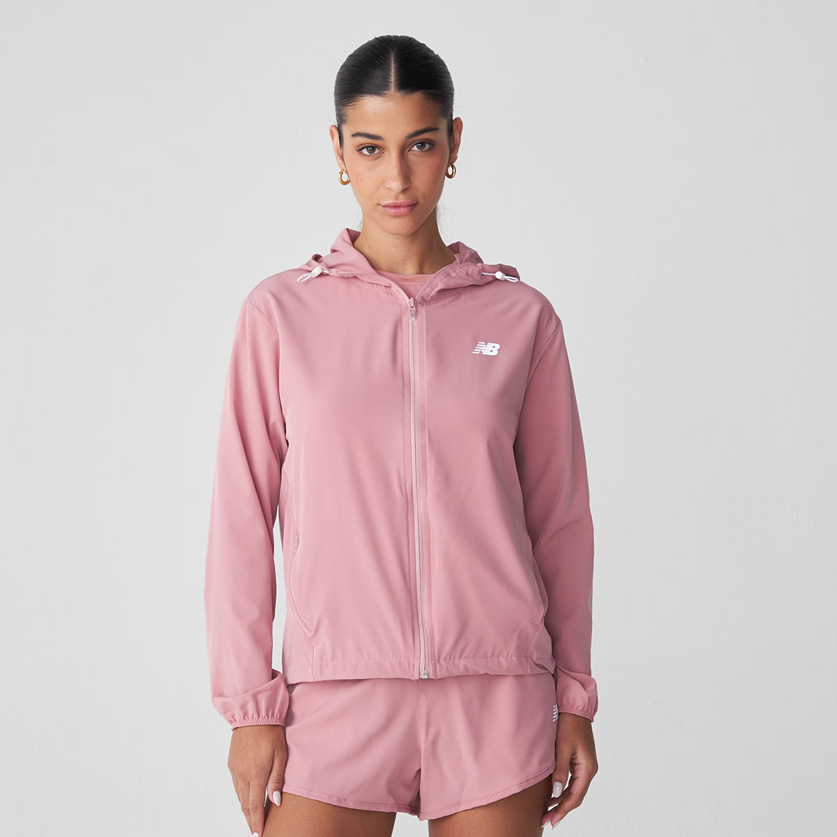 Jaqueta Corta Vento Sport Essentials Run Feminino
