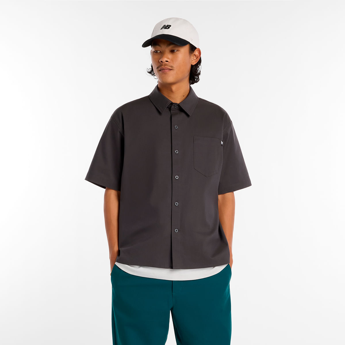 Camisa Numeric Button Up Masculina