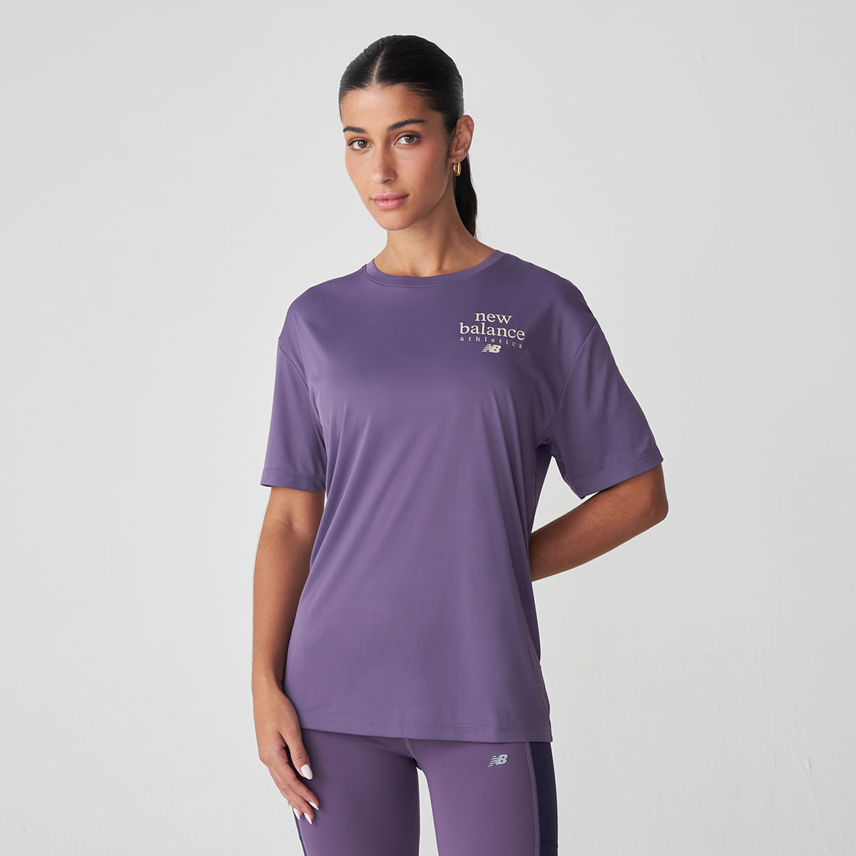 Camiseta Lc Athletics Feminina — New Balance