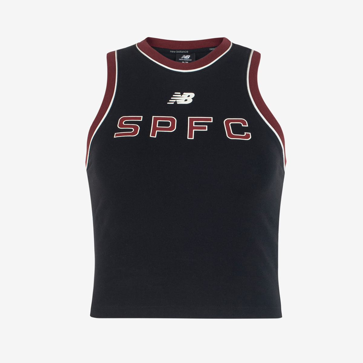 Regata Cropped Spfc X Nb Feminina