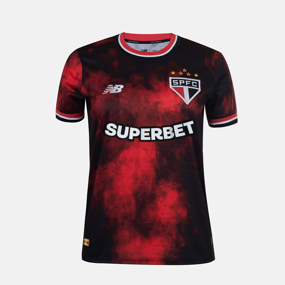 Camisa Comemorativa Spfc 2024 Torcedor C/P Feminina