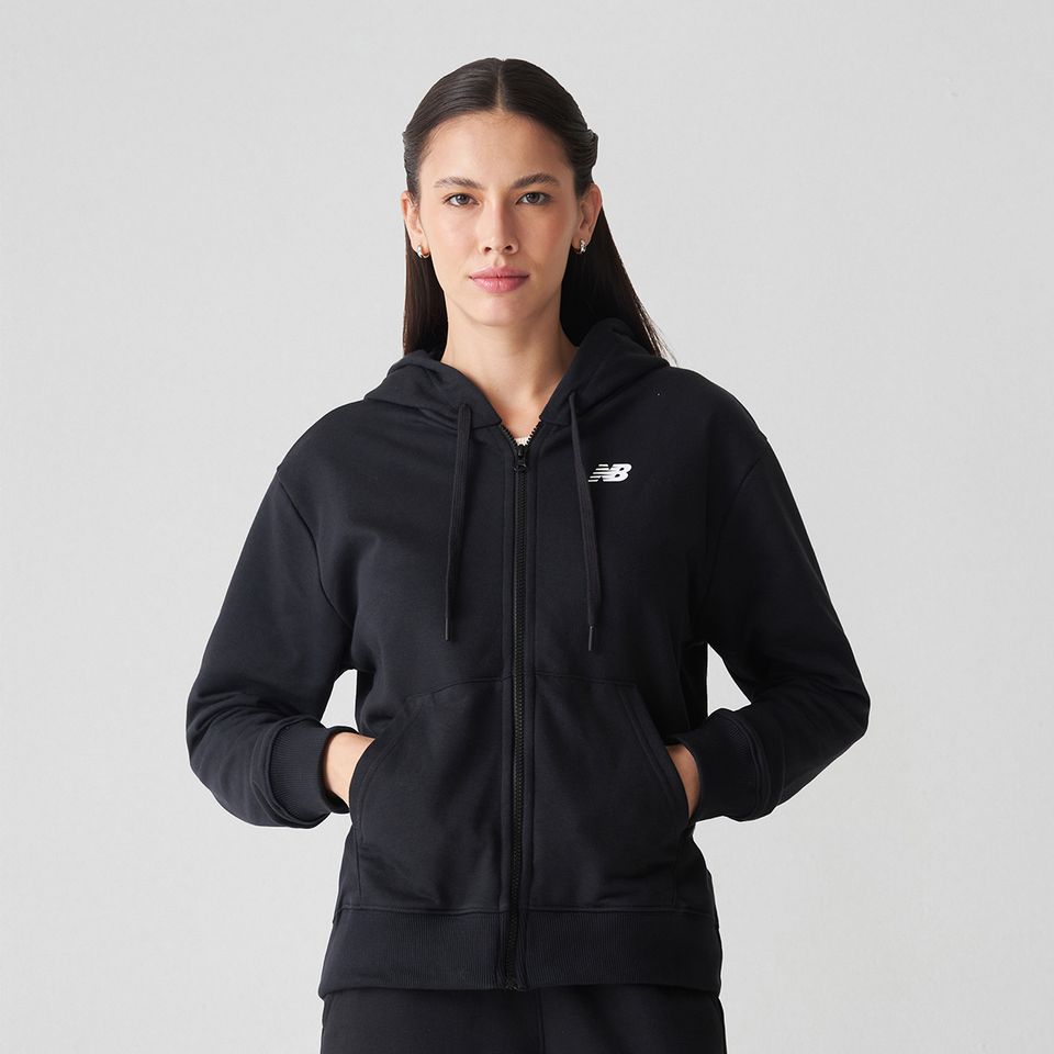 Casaco com Capuz Sport Essentials Full Zip (sem Felpa) Feminino