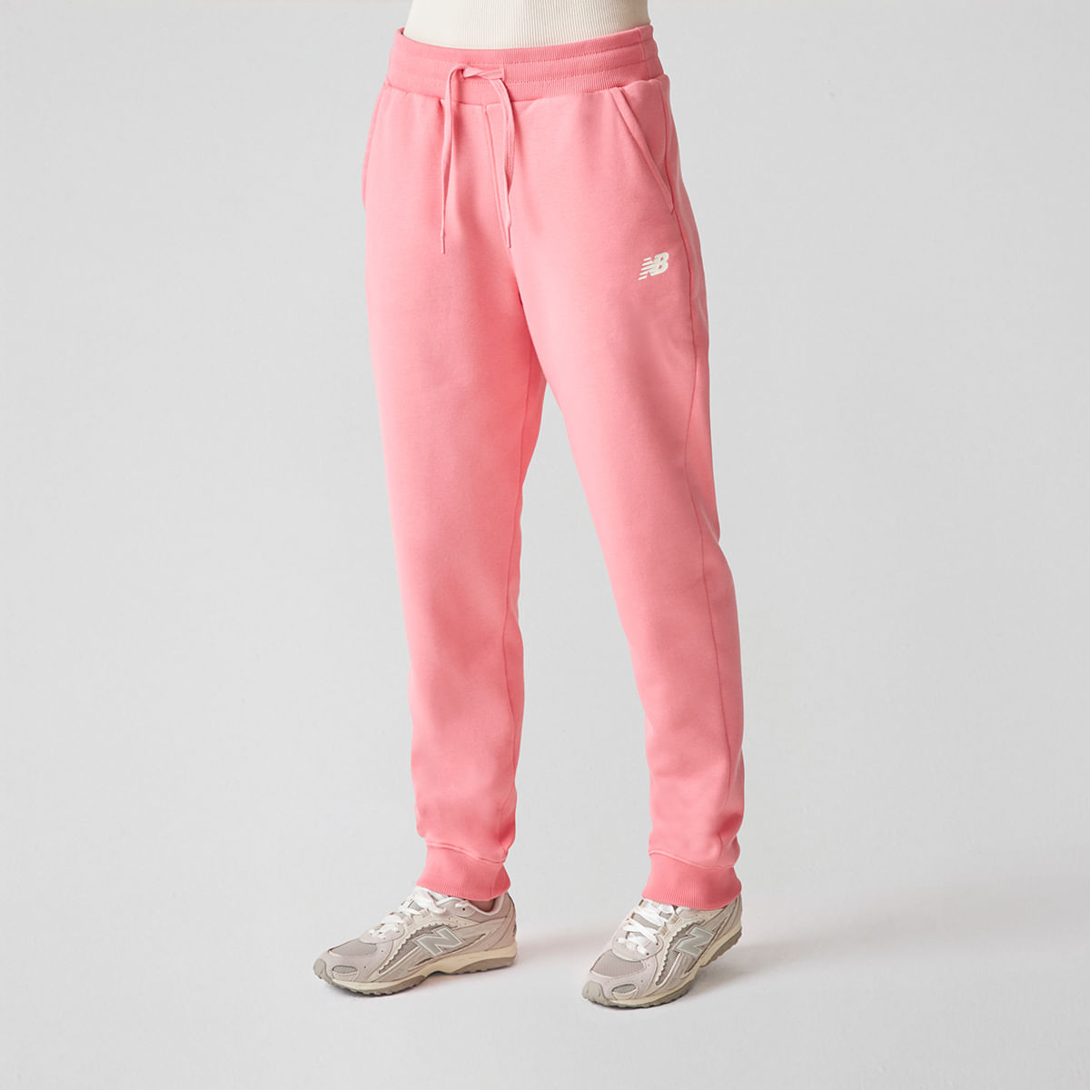 Calça Com Felpa Essentials Feminina