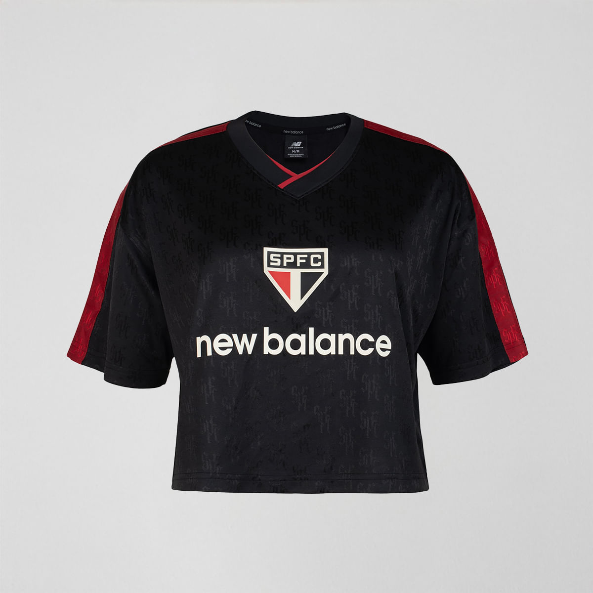 Camisa Jersey Cropped Spfc Football 2026 Feminina