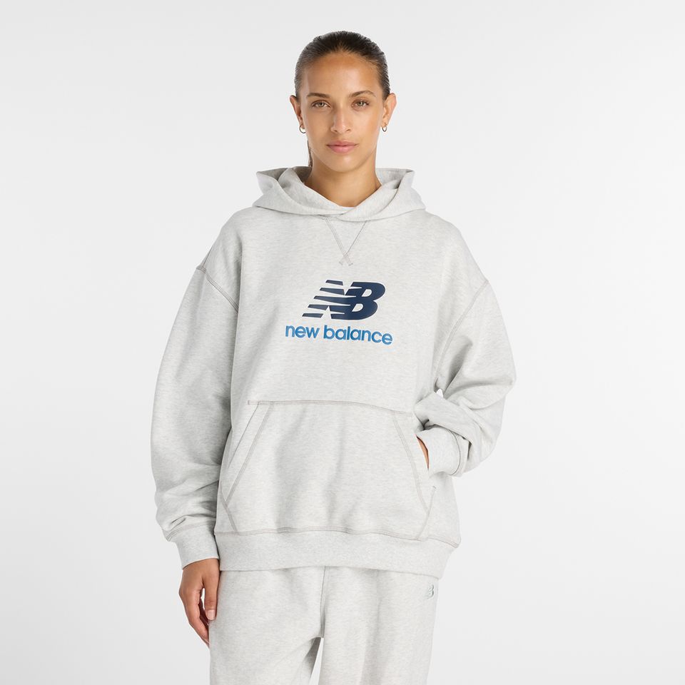Casaco com Capuz Athletics Logo Feminino