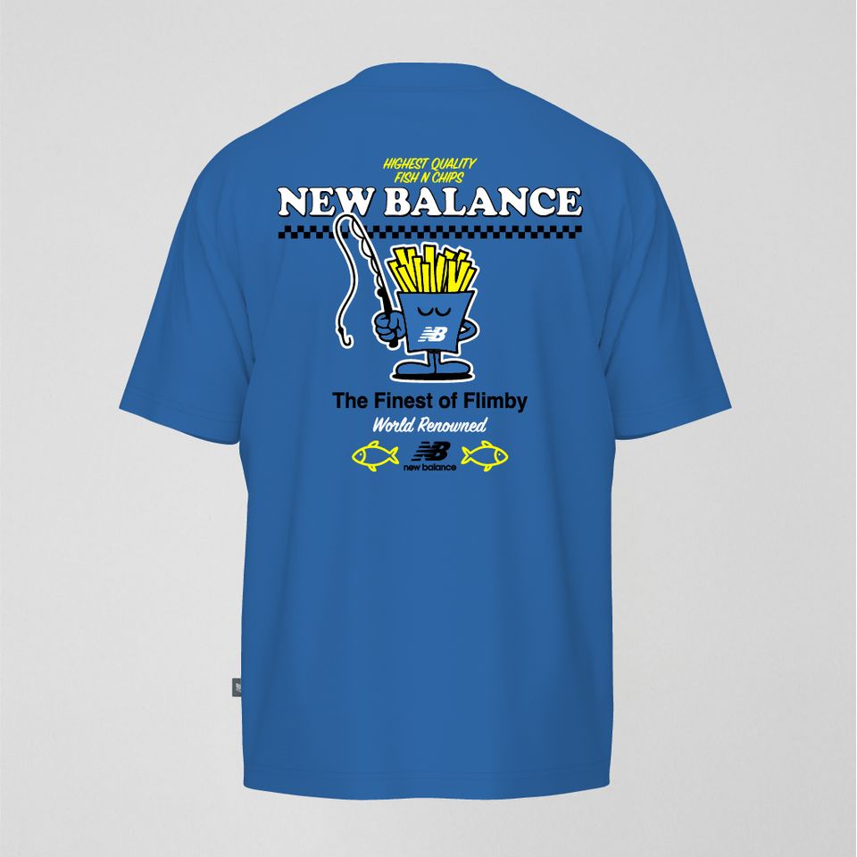 Camiseta Fish And Chips Masculina