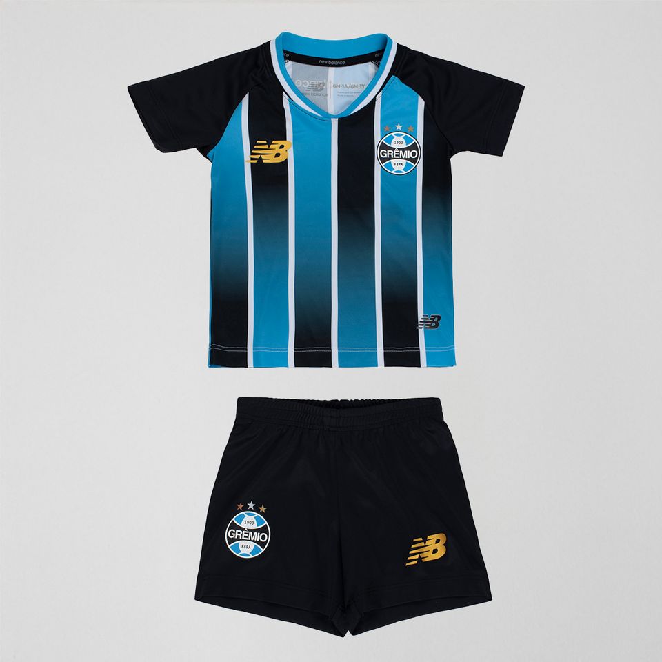 Kit Home Grêmio 2026 Infantil