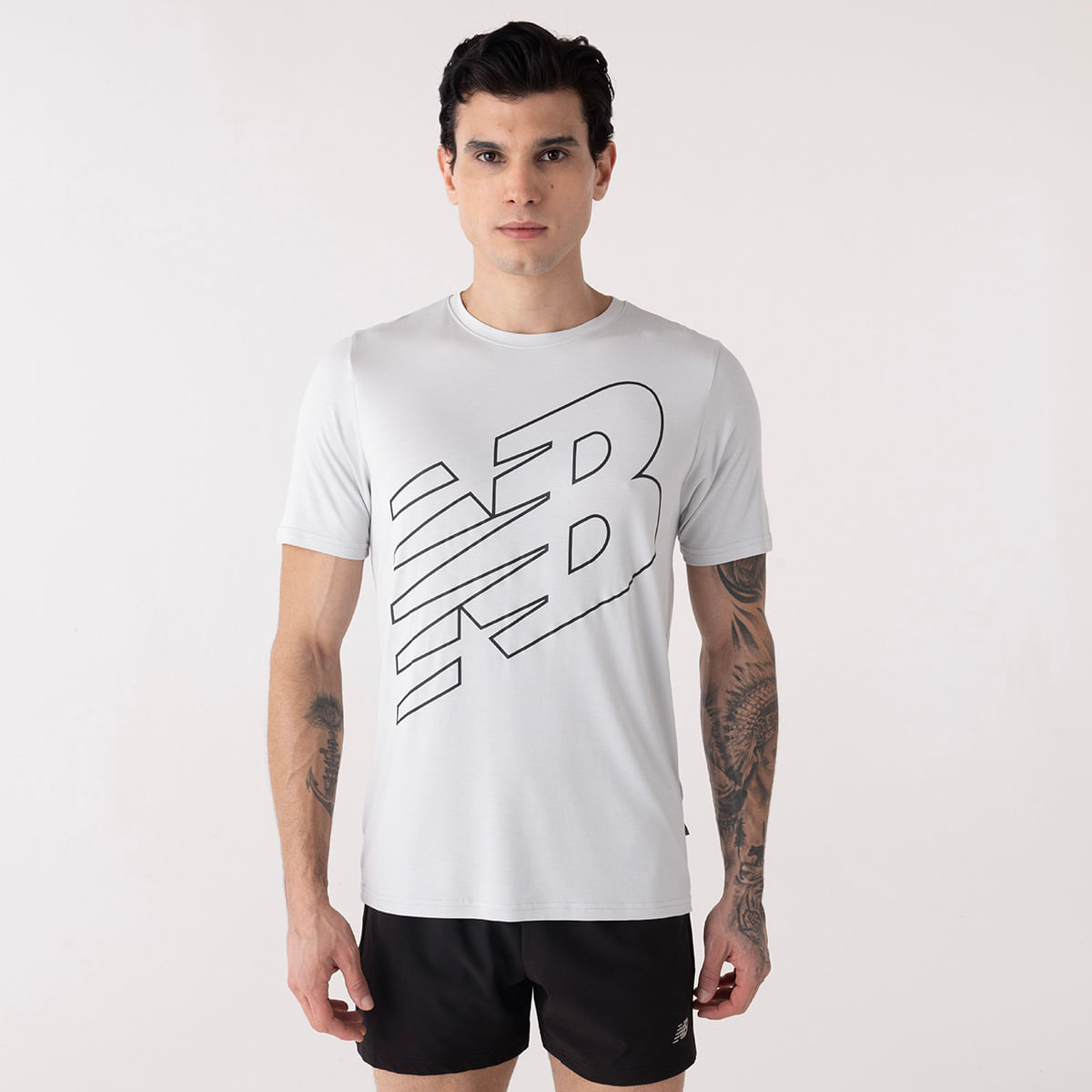 Camiseta Logo Performance Masculina