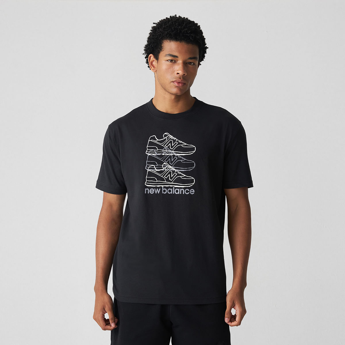 Camiseta Layered 574 Masculina