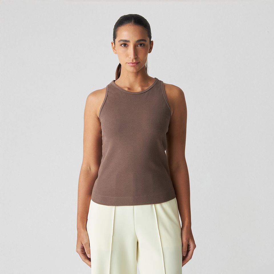 Regata Canelada Small Logo Feminina