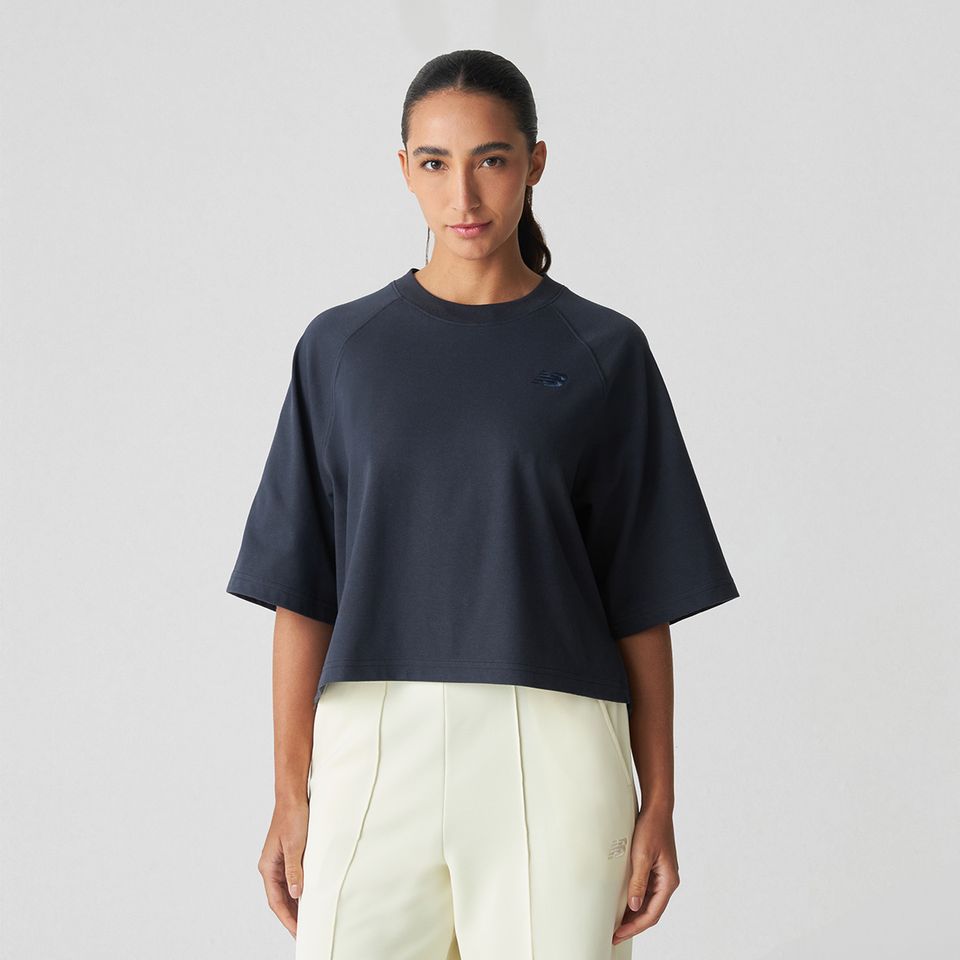 Camiseta Raglan Oversized Feminina