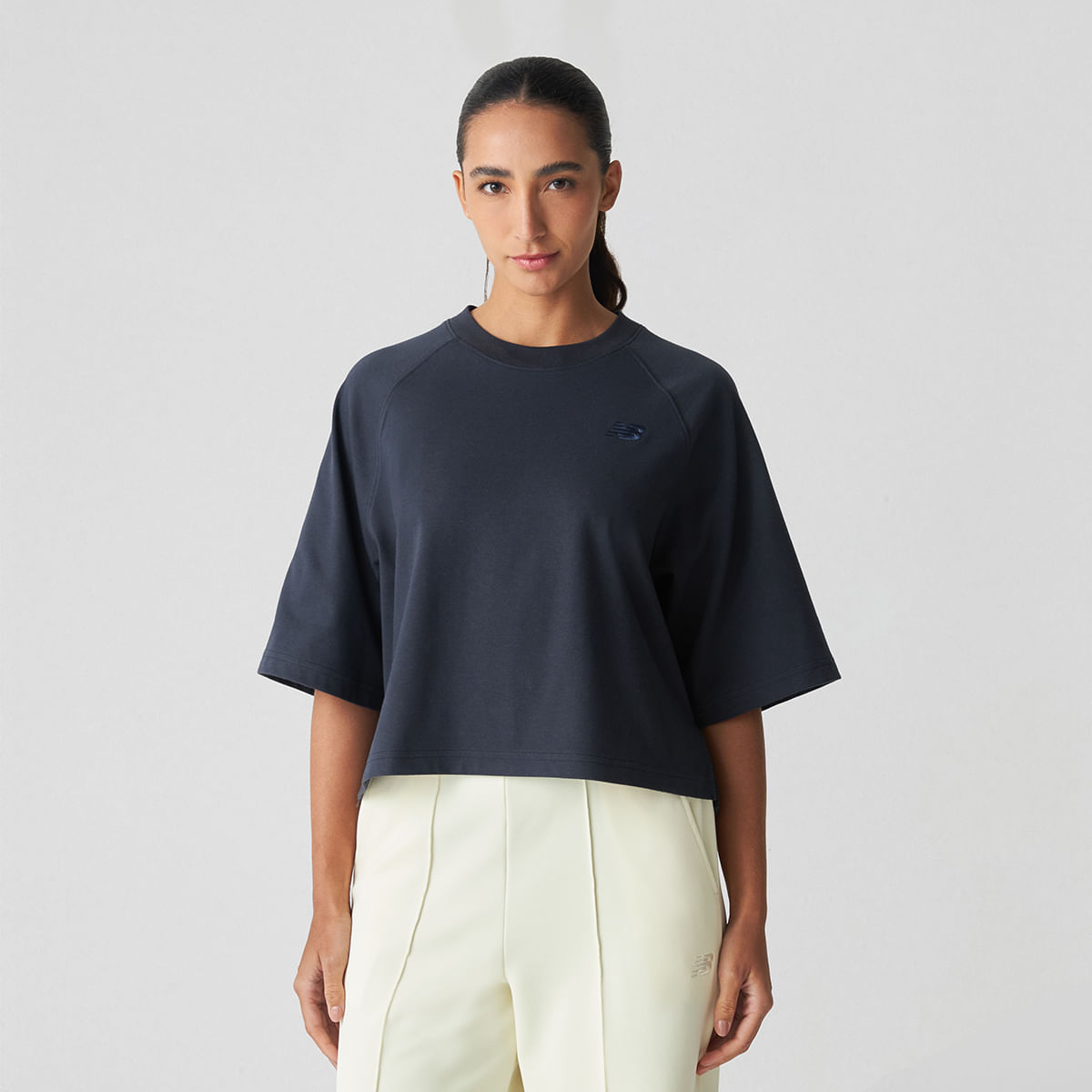 Camiseta Raglan Oversized Feminina
