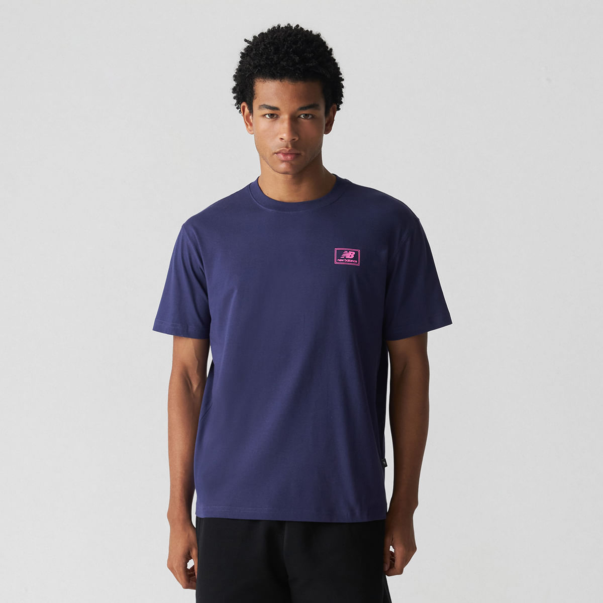 Camiseta Woven Label Masculina