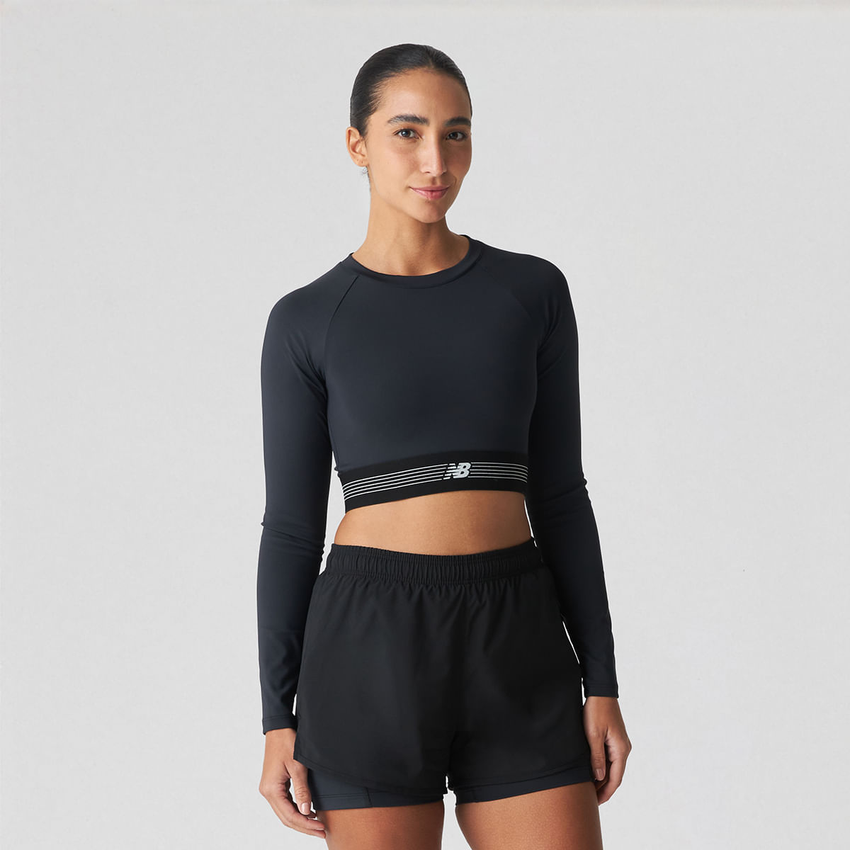Blusa Manga Longa Ac Fitted Feminina