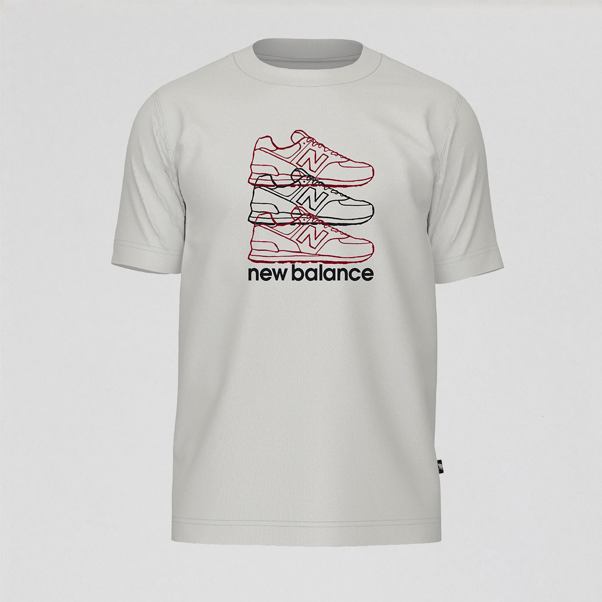 Camiseta Layered 574 Masculina