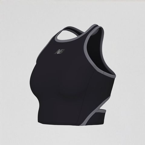 Regata Fast Days Fitted Crop Graphic Feminina — New Balance