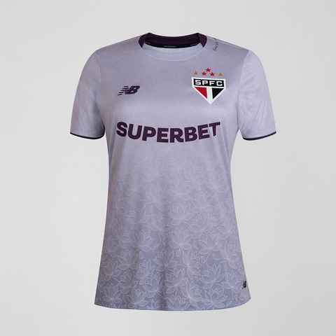 Camisa Lótus Spfc 2026 Feminina — New Balance