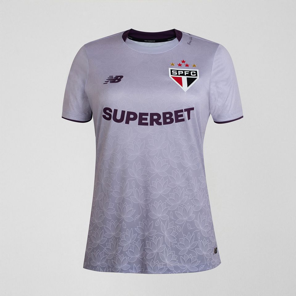 Camisa Lótus Spfc 2026 Feminina