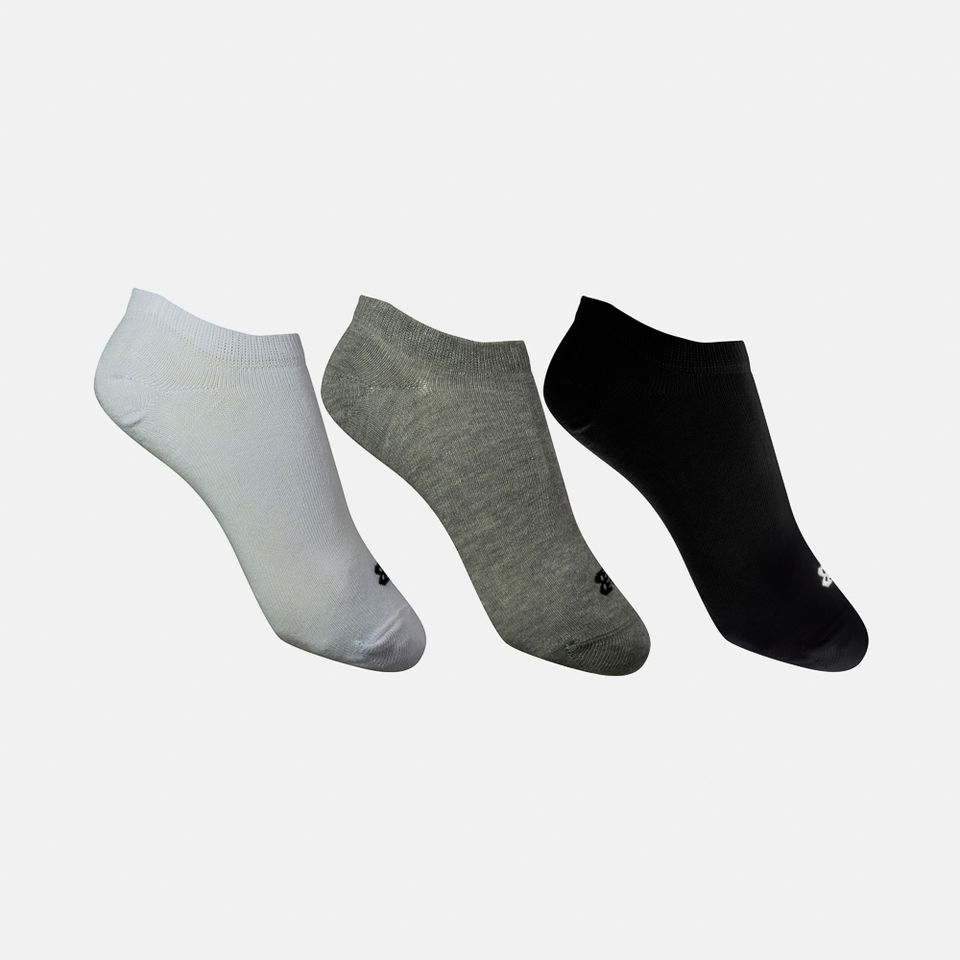 Meia Kit 3 Pares Casual - Invisível Unissex