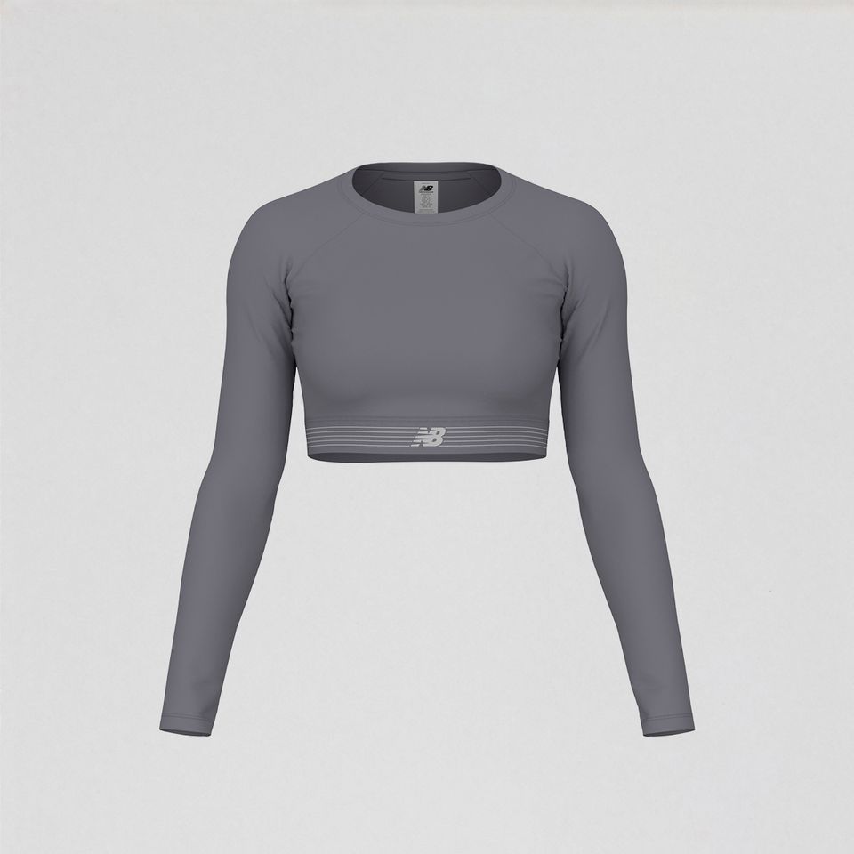 Blusa Manga Longa Ac Fitted Feminina